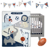 Hall of Fame 5-Piece Crib Bedding Set by Lambs & Ivy