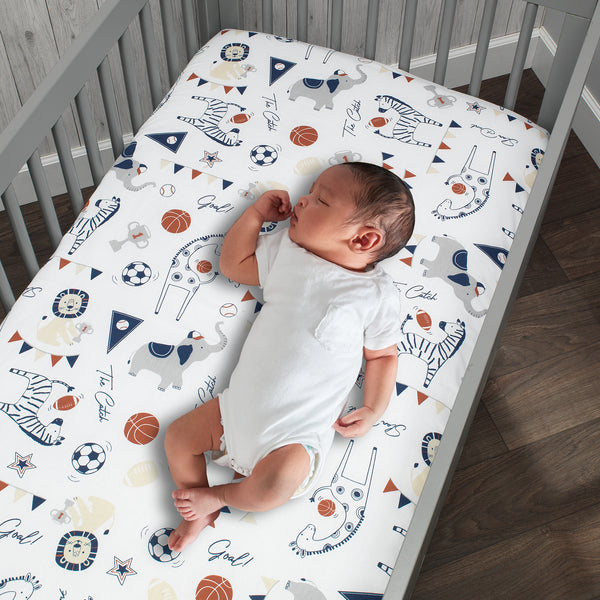 Hall of Fame 5-Piece Crib Bedding Set by Lambs & Ivy