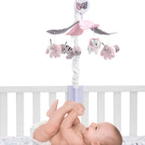 Happy Jungle Musical Baby Crib Mobile by Lambs & Ivy
