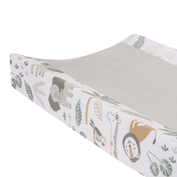 Jungle Friends Changing Pad Cover by Lambs & Ivy