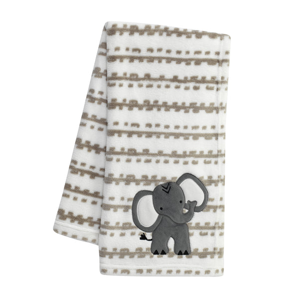 Jungle Safari Baby Blanket by Lambs & Ivy