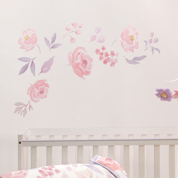 Lavender Floral Wall Decals by Bedtime Originals