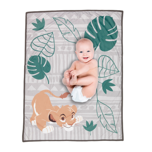 THE LION KING Picture Perfect Baby Blanket by Lambs & Ivy