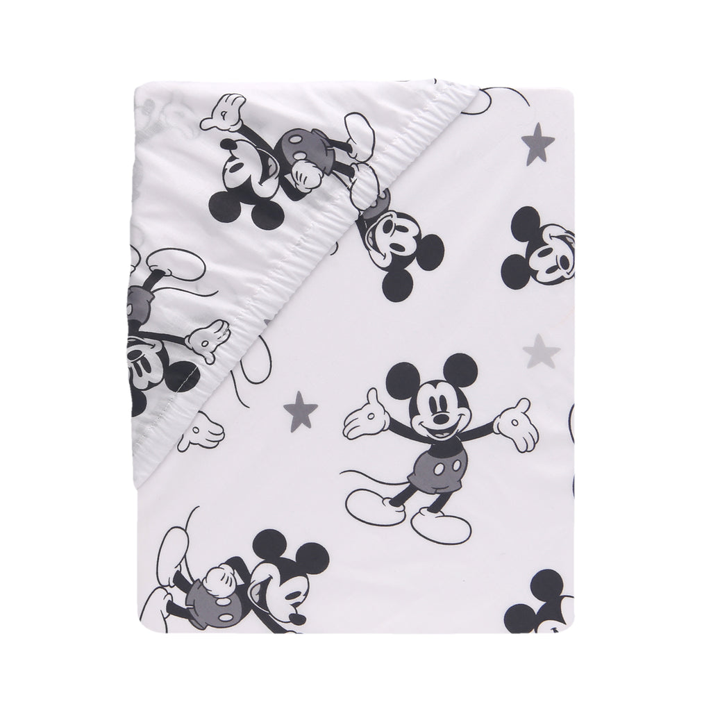 Lambs and Ivy Disney Baby Magical Mickey Mouse Decorative Throw Pillow in  Black, Red, Gray and White