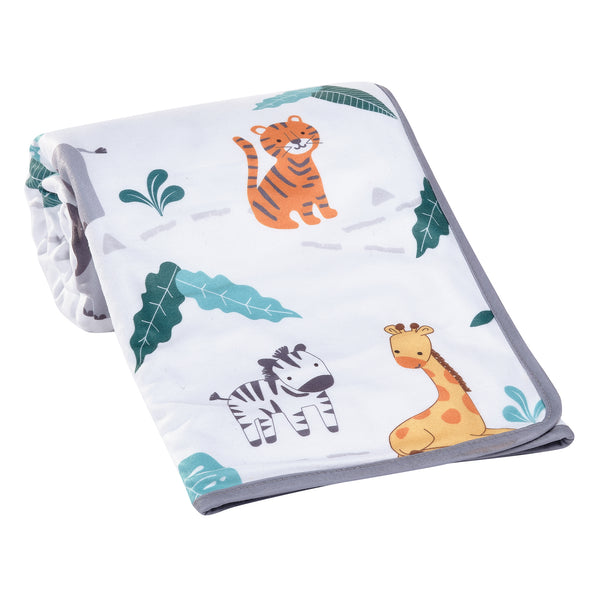 Mighty Jungle Baby Blanket by Bedtime Originals