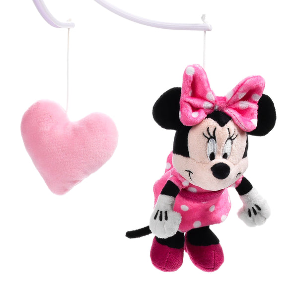 Minnie Mouse Love Musical Baby Crib Mobile by Lambs & Ivy