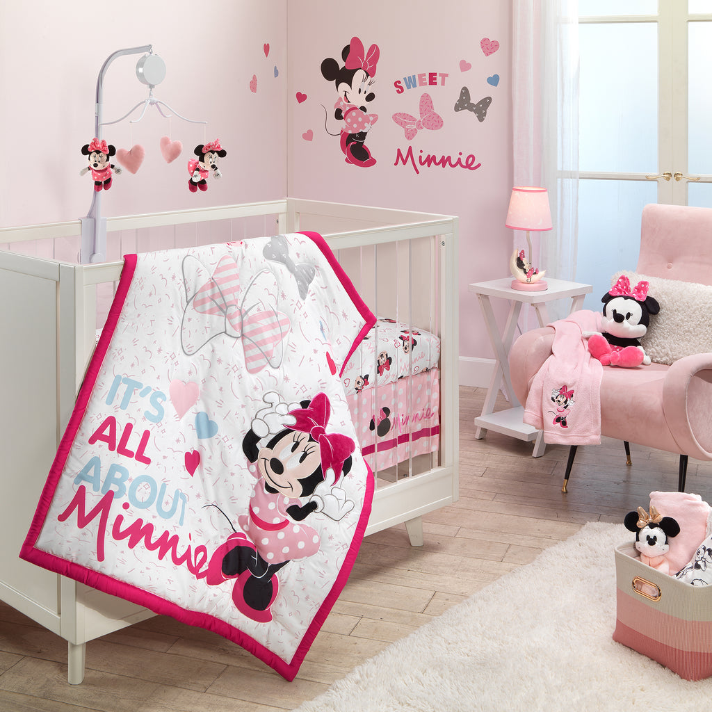Mickey Minnie Mouse Love Wall Stickers Children/Nursery/Girl Room Decor