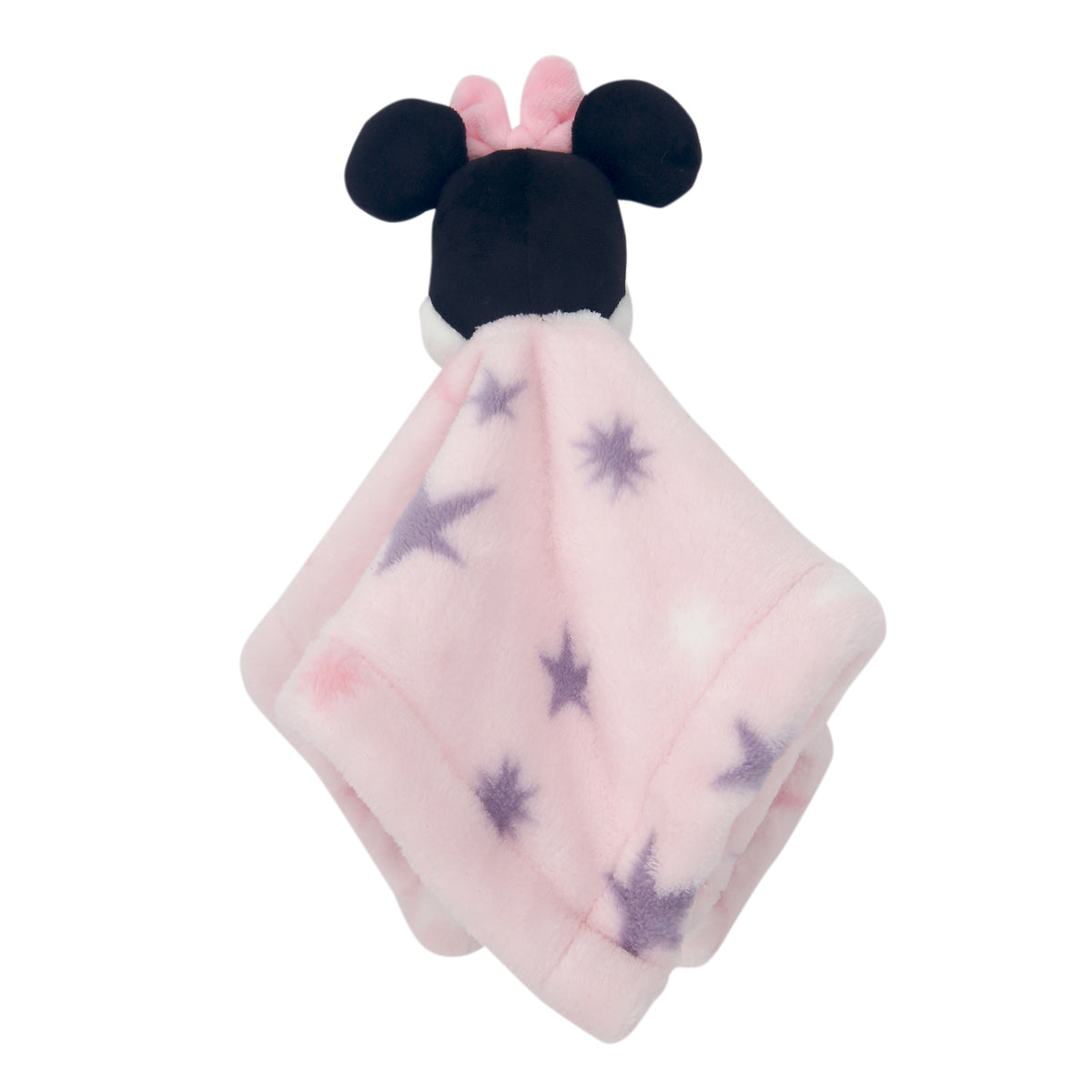 Disney Baby Minnie Mouse Stars Pink Lovey/Security Blanket – Lambs & Ivy