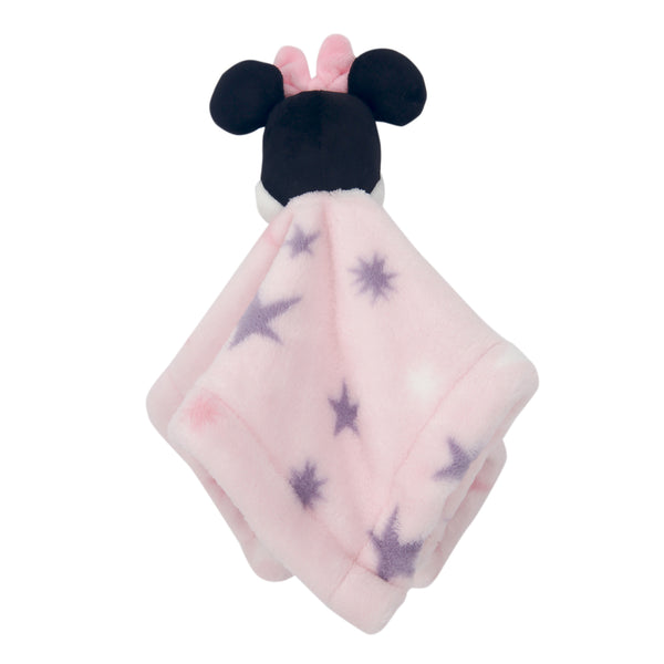 Minnie Mouse Stars Security Blanket Lovey by Lambs & Ivy