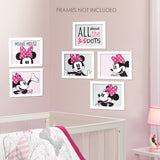 Minnie Mouse Unframed Wall Art by Lambs & Ivy