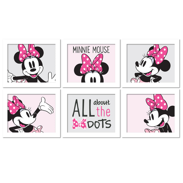 Minnie Mouse Unframed Wall Art by Lambs & Ivy