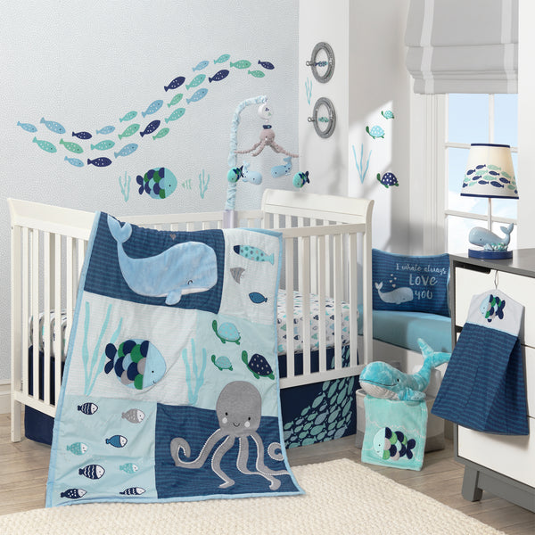 Oceania 6-Piece Crib Bedding Set by Lambs & Ivy