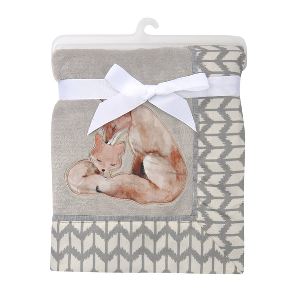 Painted Forest Baby Blanket by Lambs & Ivy