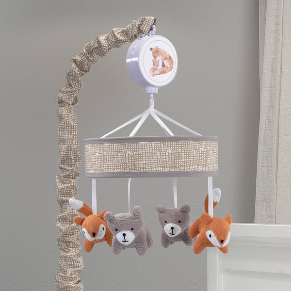 Painted Forest Musical Baby Crib Mobile by Lambs & Ivy