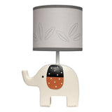 Patchwork Jungle Lamp With Shade & Bulb by Lambs & Ivy