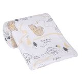 Pooh and the Hundred Acre Woods Baby Blanket by Lambs & Ivy