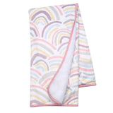 Signature Rainbow Minky Baby Blanket by Lambs & Ivy
