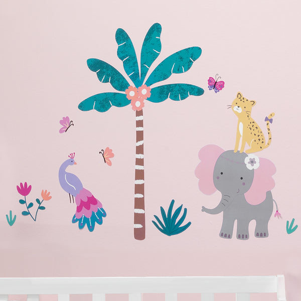 Rainbow Jungle Wall Decals by Bedtime Originals