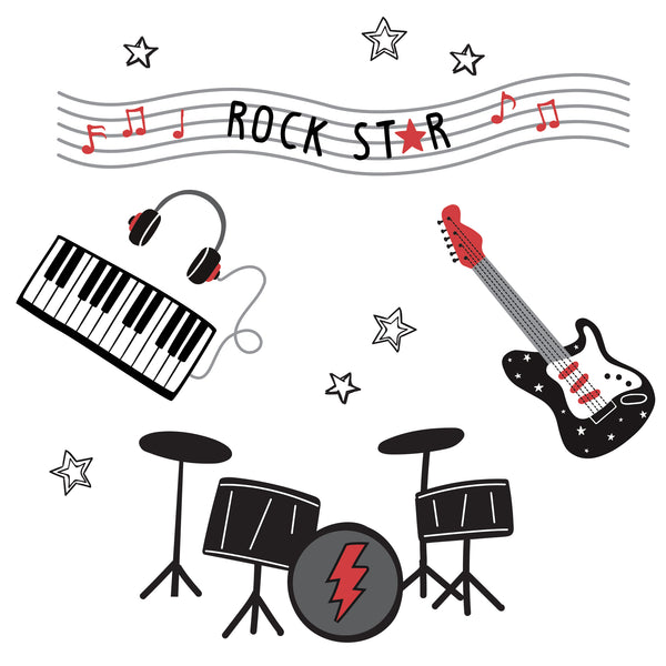 Rock Star Wall Decals by Lambs & Ivy