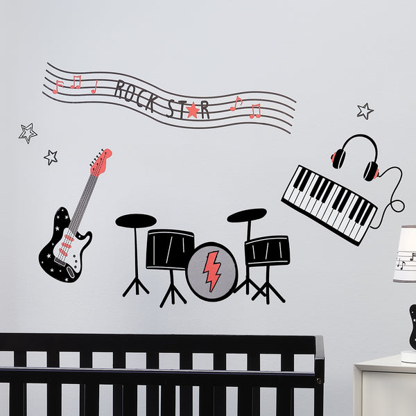 Rock Star Wall Decals by Lambs & Ivy