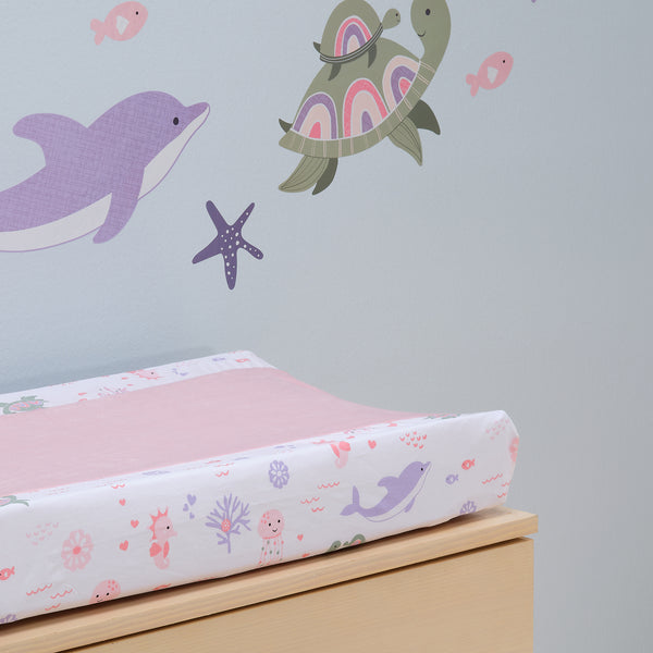 Sea Dreams Changing Pad Cover by Lambs & Ivy