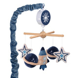 Sky Rocket Musical Baby Crib Mobile by Lambs & Ivy