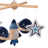 Sky Rocket Musical Baby Crib Mobile by Lambs & Ivy