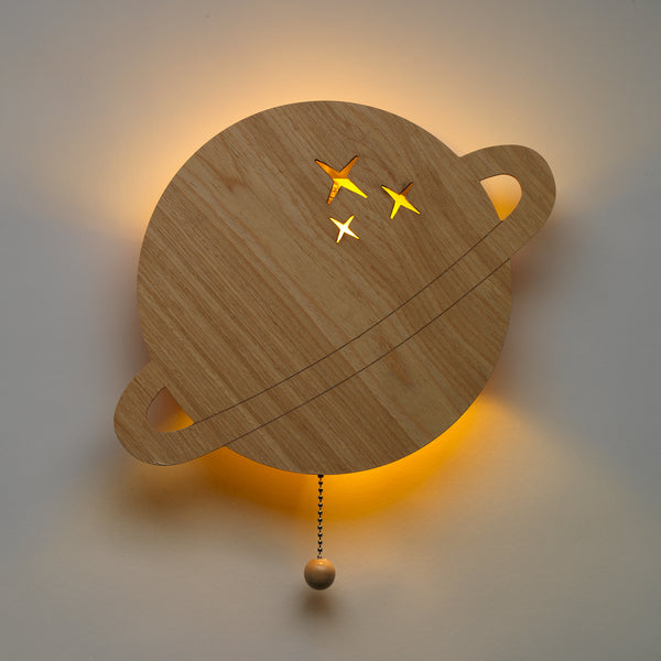 Sky Rocket Light Up Planet Wall Decor by Lambs & Ivy