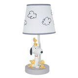 Classic Snoopy & Friends Lamp with Shade & Bulb by Lambs & Ivy