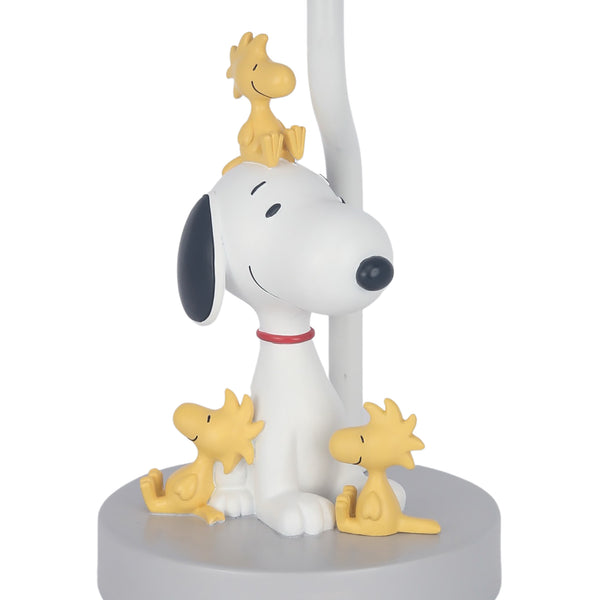 Classic Snoopy & Friends Lamp with Shade & Bulb by Lambs & Ivy