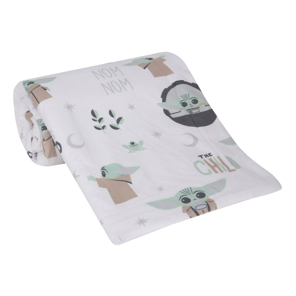 Star Wars The Child Baby Blanket by Lambs & Ivy