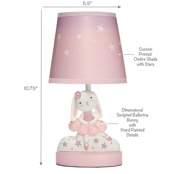 Tiny Dancer Lamp with Shade & Bulb by Bedtime Originals