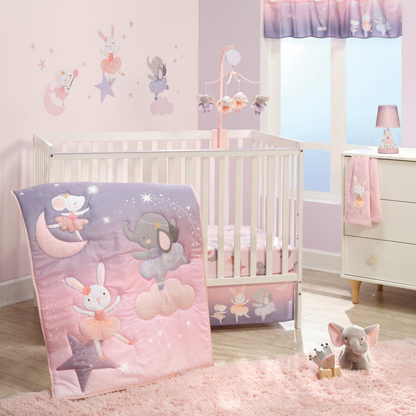 Tiny Dancer 3-Piece Crib Bedding Set by Bedtime Originals