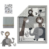 Urban Jungle 4-Piece Crib Bedding Set by Lambs & Ivy