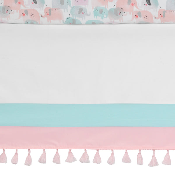 Watercolor Pastel 5-Piece Crib Bedding Set by Lambs & Ivy
