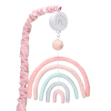 Watercolor Pastel Musical Baby Crib Mobile by Lambs & Ivy