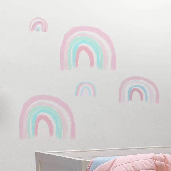 Watercolor Pastel Wall Decals by Lambs & Ivy