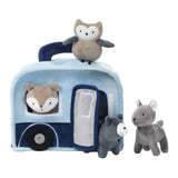 Camper RV Interactive Plush Toy with Animals by Lambs & Ivy
